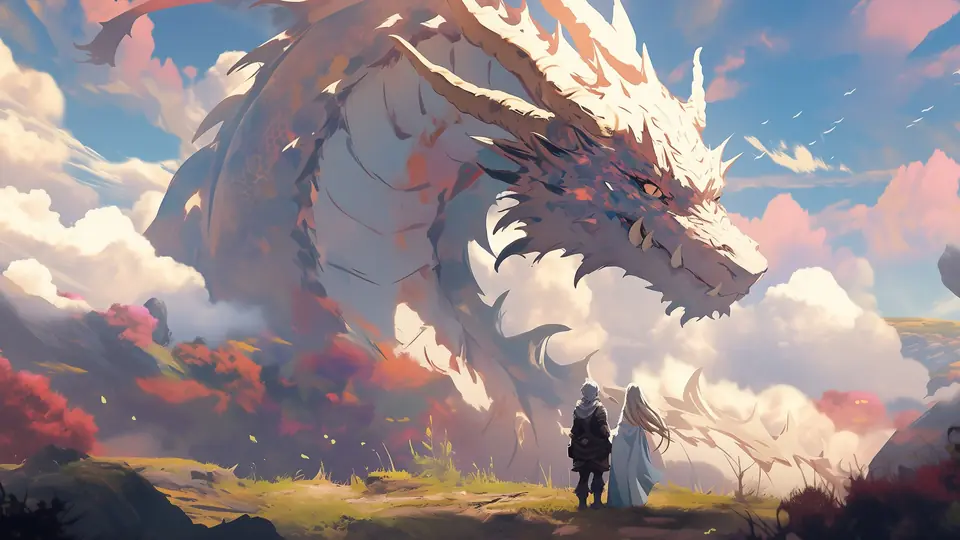 Dragon World background